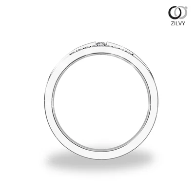 แหวนเพชรผู้หญิง รุ่น GR866 - มุมหน้า