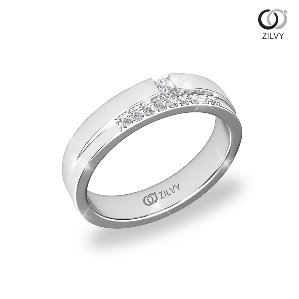 แหวนเพชรผู้หญิง รุ่น GR866 - มุมเปอร์สเปกทีฟ