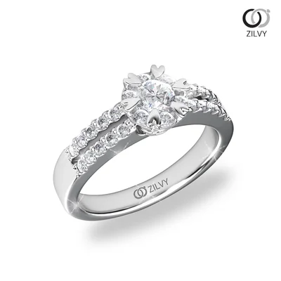 แหวนเพชรผู้หญิง รุ่น GR870 - ภาพเต็ม