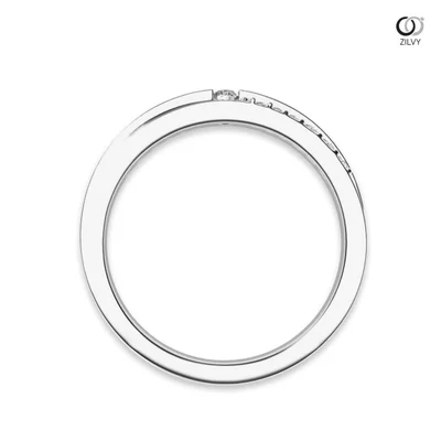 แหวนเพชรผู้หญิง รุ่น GR872 - มุมหน้า