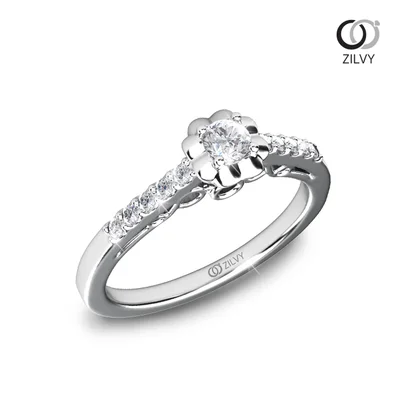 แหวนเพชรผู้หญิง รุ่น GR874 - ภาพเต็ม