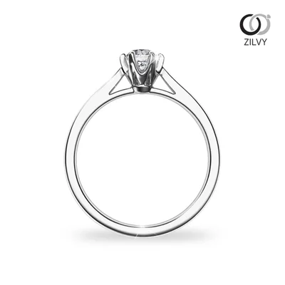 แหวนเพชรผู้หญิง รุ่น GR878 - มุมหน้า