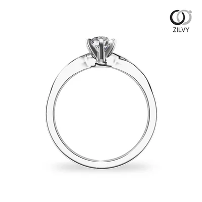 แหวนเพชรผู้หญิง รุ่น GR880 - มุมหน้า