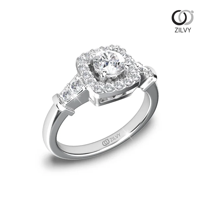 Women's Diamond Ring GR881 - perspective view