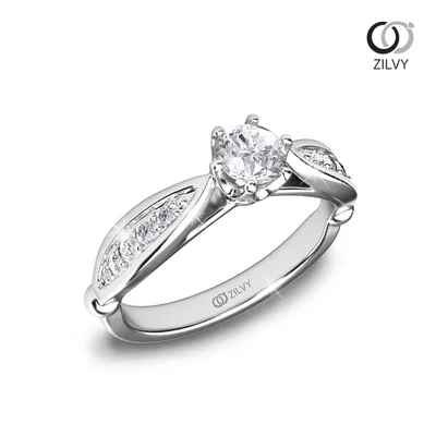 แหวนเพชรผู้หญิง รุ่น GR882 - ภาพเต็ม