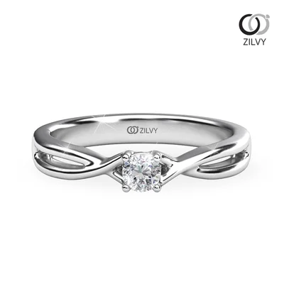 Women's Diamond Ring GR885 - top view