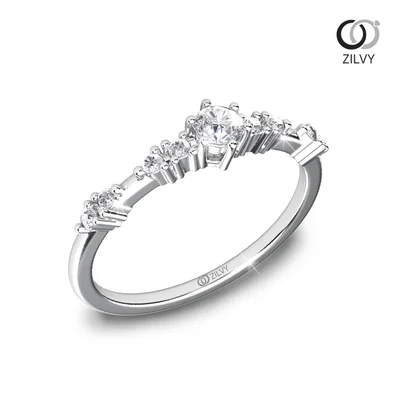 แหวนเพชรผู้หญิง รุ่น GR886 - มุมเปอร์สเปกทีฟ