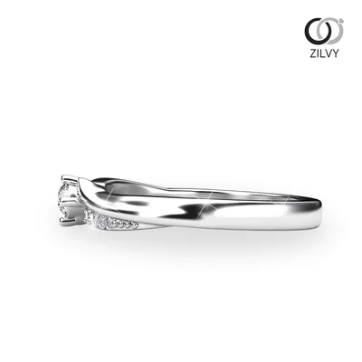 Women's Diamond Ring GR887 - side view