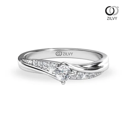 Women's Diamond Ring GR887 - top view