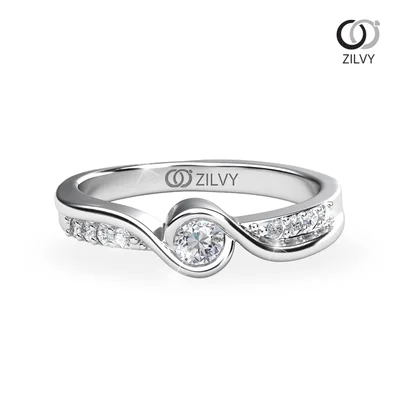 Women's Diamond Ring GR888 - top view