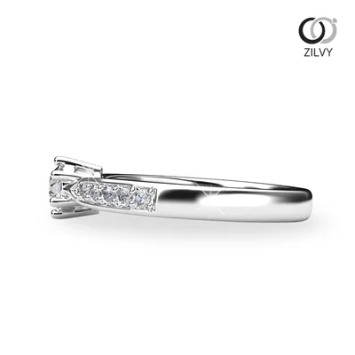 Women's Diamond Ring GR892 - side view