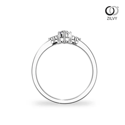 แหวนเพชรผู้หญิง รุ่น GR894 - มุมหน้า