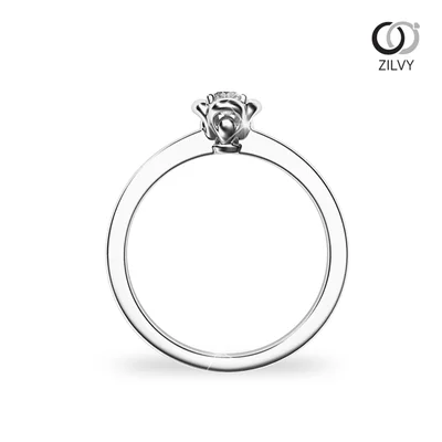 แหวนเพชรผู้หญิง รุ่น GR896 - มุมหน้า