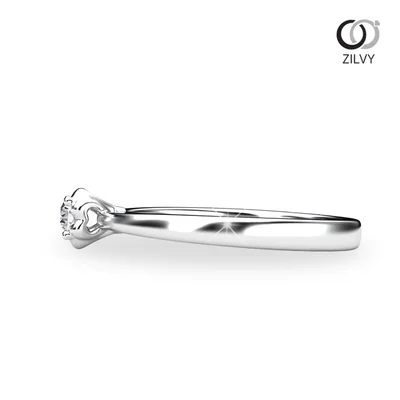 แหวนเพชรผู้หญิง รุ่น GR897 - มุมข้าง