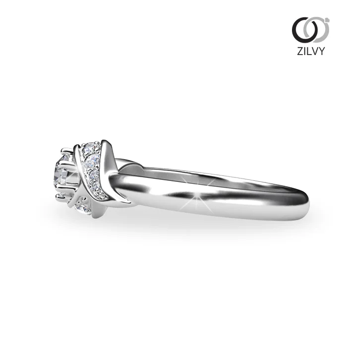 Women's Diamond Ring GR899 - side view