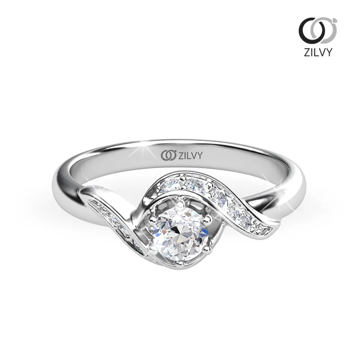 Women's Diamond Ring GR899 - top view