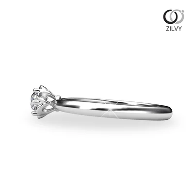 แหวนเพชรผู้หญิง รุ่น GR900 - มุมข้าง