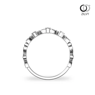 แหวนเพชรผู้หญิง รุ่น GR902 - มุมหน้า