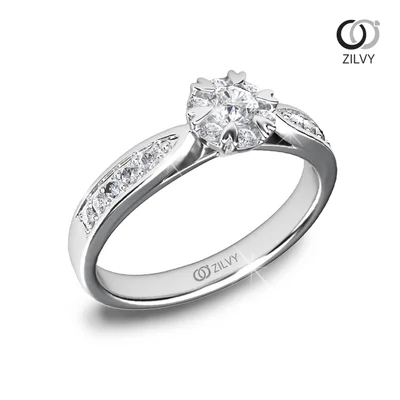 แหวนเพชรผู้หญิง รุ่น GR911 - ภาพเต็ม