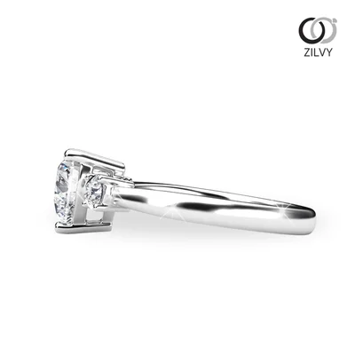 Women's Diamond Ring GR913 - side view