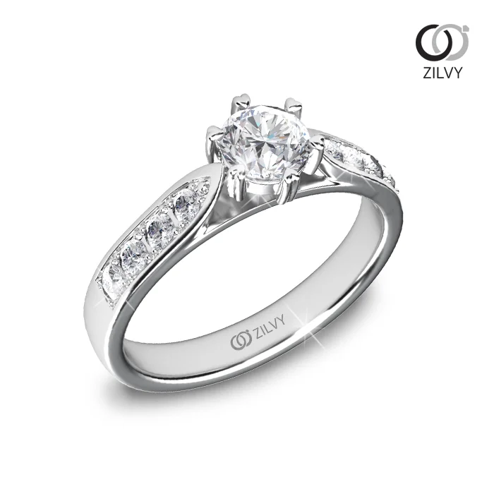Women's Diamond Ring GR915 - perspective view