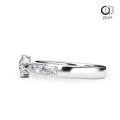 Women's Diamond Ring GR915 - side view