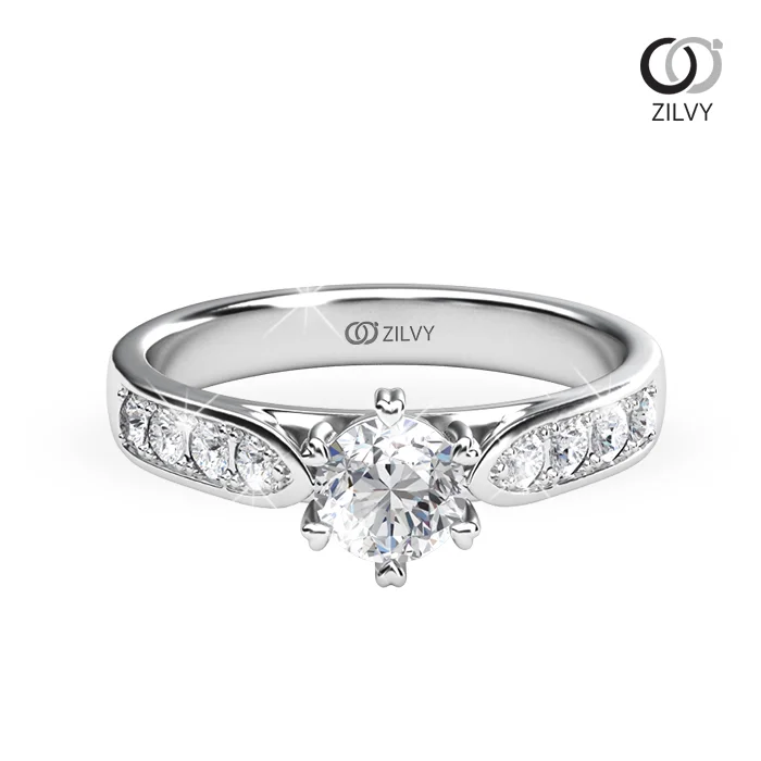 Women's Diamond Ring GR915 - top view
