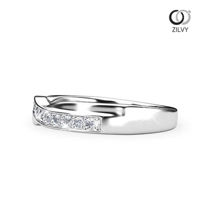 แหวนเพชรผู้หญิง รุ่น GR917 - มุมข้าง