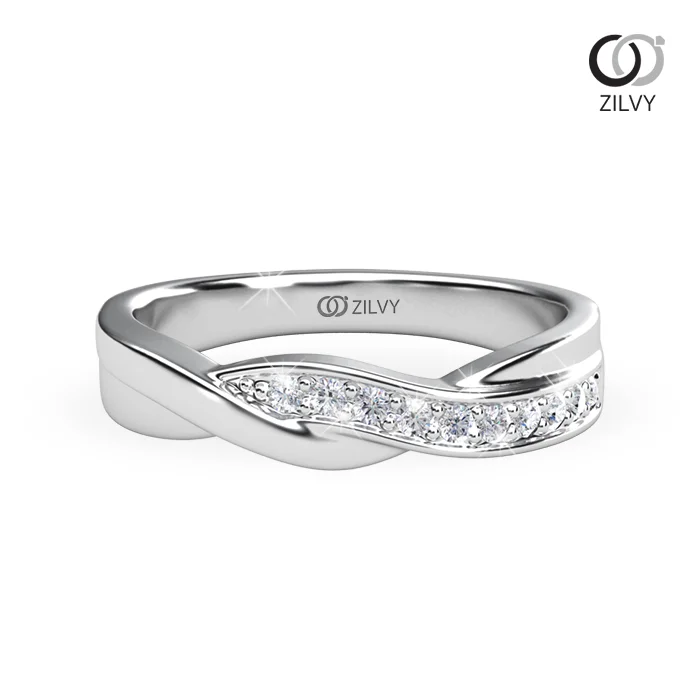 Women's Diamond Ring GR917 - top view