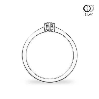 แหวนเพชรผู้หญิง รุ่น GR918 - มุมหน้า