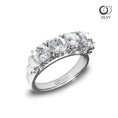 Women's Diamond Ring GR919 - perspective view