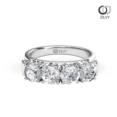 Women's Diamond Ring GR919 - top view