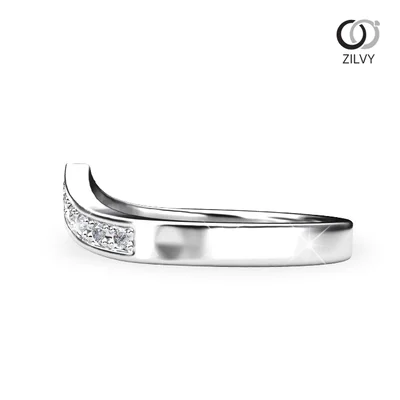 แหวนเพชรผู้หญิง รุ่น GR921 - มุมข้าง