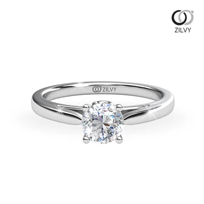 แหวนเพชรผู้หญิง รุ่น GR922 - มุมบน