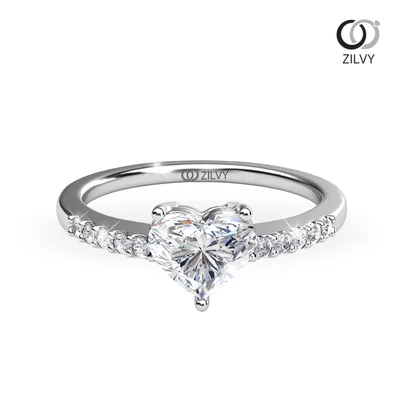 Women's Diamond Ring GR924 - top view