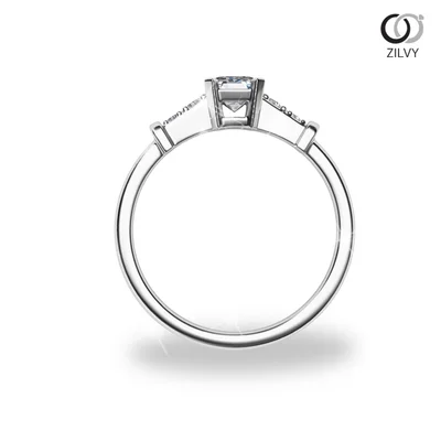 แหวนเพชรผู้หญิง รุ่น GR934 - มุมหน้า