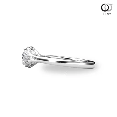 แหวนเพชรผู้หญิง รุ่น GR937 - มุมข้าง