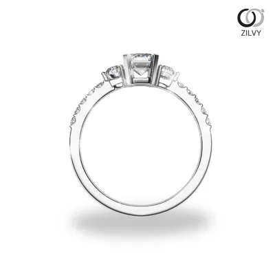 Women's Diamond Ring GR938 - front view