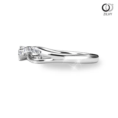 แหวนเพชรผู้หญิง รุ่น GR940 - มุมข้าง