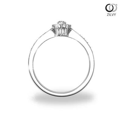 Women's Diamond Ring GR943 - front view