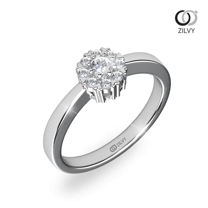 แหวนเพชร Josette Halo