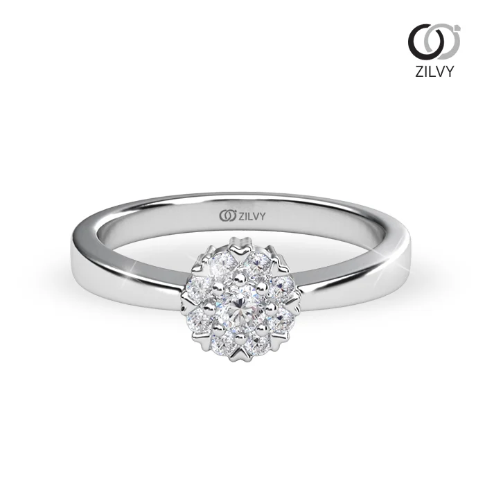 Women's Diamond Ring GR944 - top view