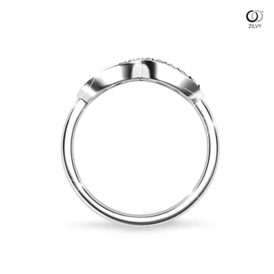 แหวนเพชรผู้หญิง รุ่น GR946 - มุมหน้า