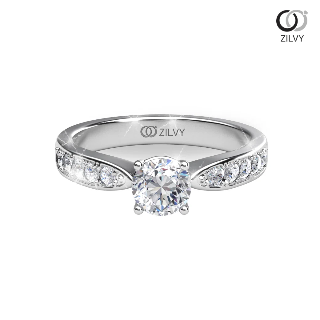Women's Diamond Ring GR950 - top view