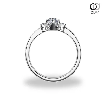 Women's Diamond Ring GR957 - front view