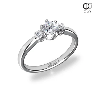 Women's Diamond Ring GR957 - perspective view