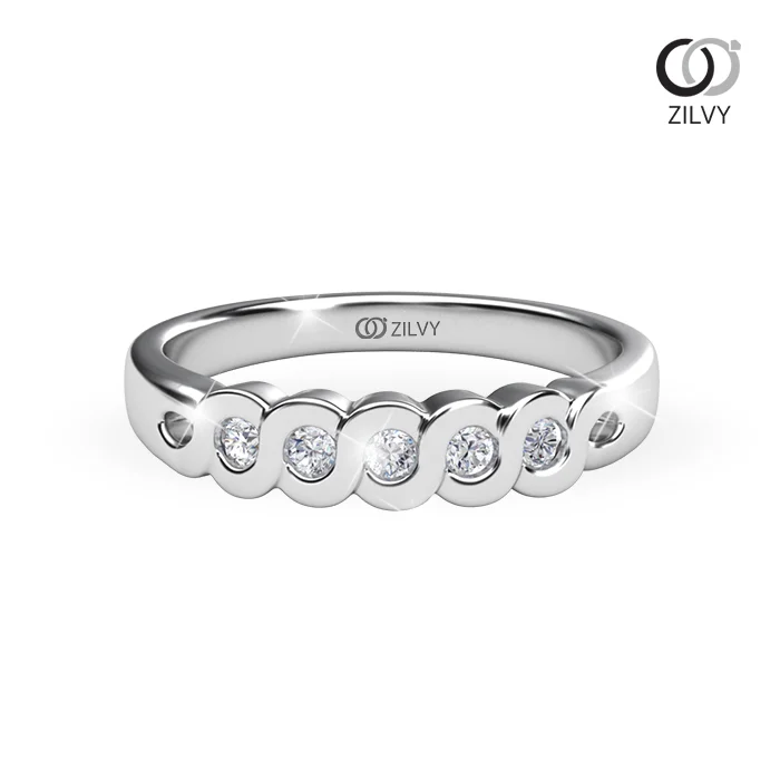 Women's Diamond Ring GR959 - top view