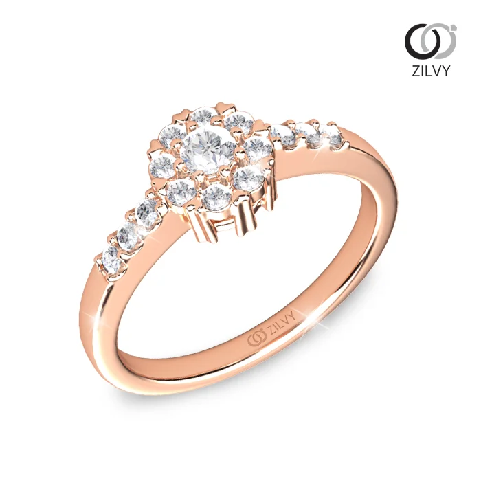 Women's Diamond Ring GR968 - perspective view