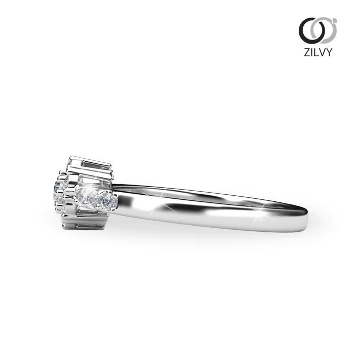 Women's Diamond Ring GR968 - side view
