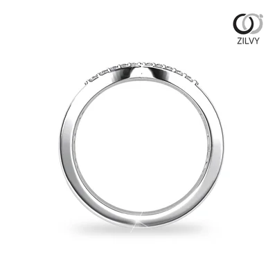 แหวนเพชรผู้หญิง รุ่น GR972 - มุมหน้า